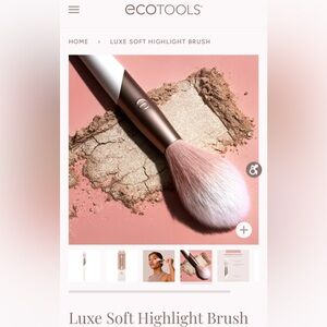 ECOTOOLS Luxe Soft Highlight Brush